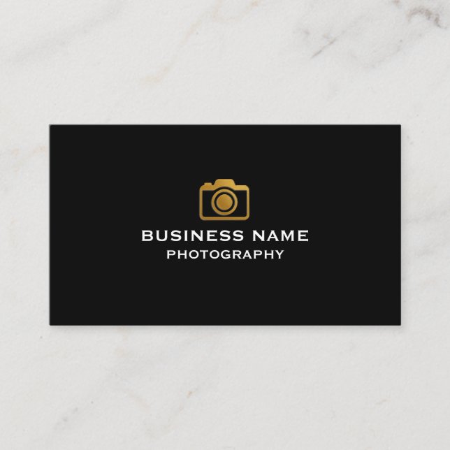 Cartes de visite minimalistes de luxe (Devant)