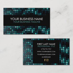 Cartes de visite minimalistes de luxe