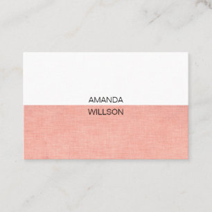 Cartes de visite minimalistes pour votre professio