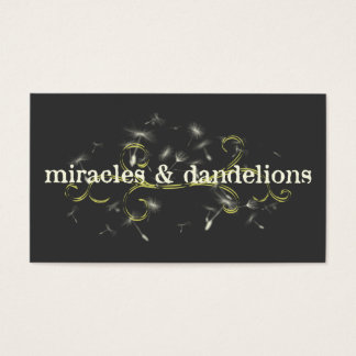 Cartes De Visite miracles et pandelions