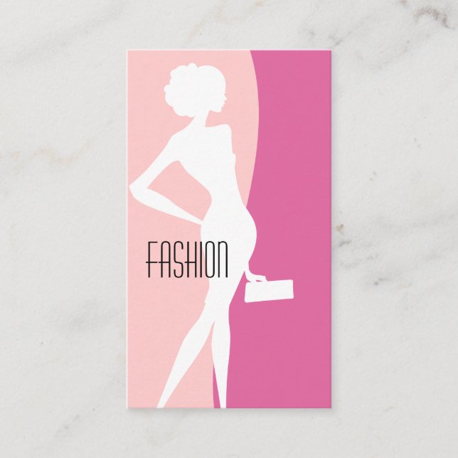 Cartes de visite mode (Devant)