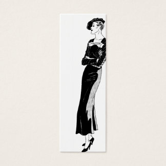 Cartes De Visite Mode en noir et blanc