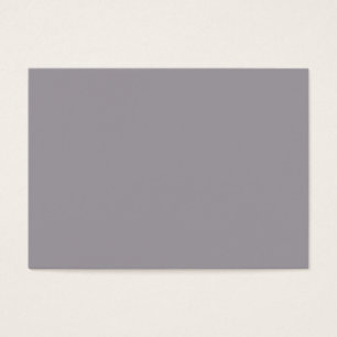 Cartes De Visite Modèle de tendance couleur Etherea Grey Cloud Gre