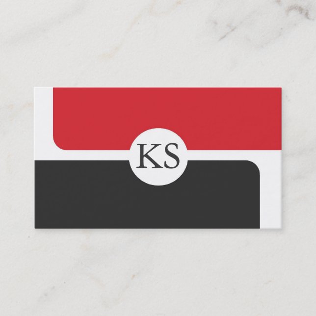 Cartes de visite modernes (Devant)