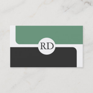 Cartes de visite modernes