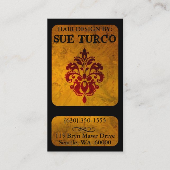 Cartes de visite modernes classieux (Devant)