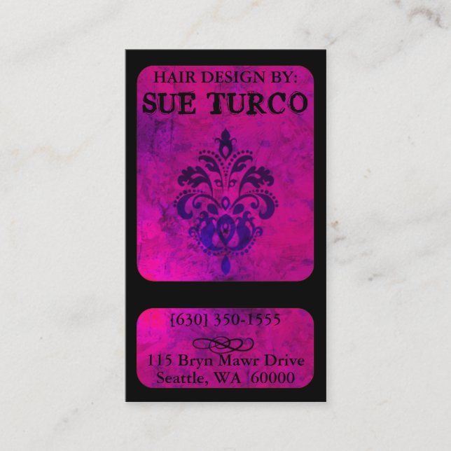 Cartes de visite modernes classieux (Devant)