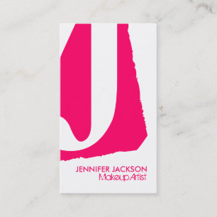 Cartes de visite modernes de monogramme