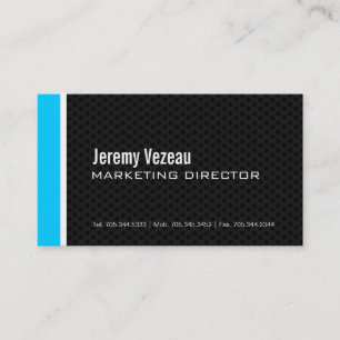 Cartes de visite modernes de planificateur