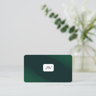 Cartes de visite modernes élégantes avec QR code p