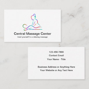 Cartes de visite modernes et minimalistes pour ent