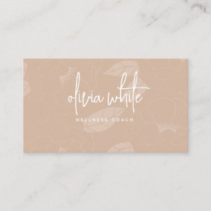 Cartes de visite modernes minimalistes, Bohème min