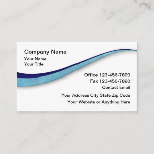 Cartes de visite modernes pour comptable CPA