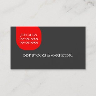 Cartes de visite modernes professionnelles pour le