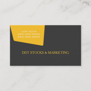 Cartes de visite modernes professionnelles pour le