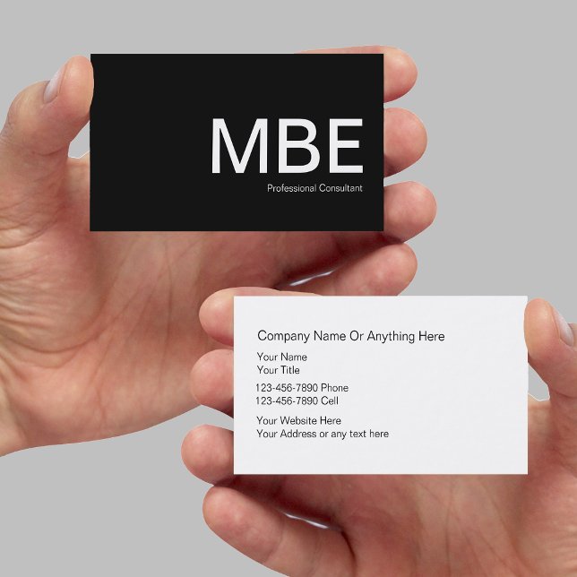 Cartes de visite modernes professionnels (Créateur téléchargé)