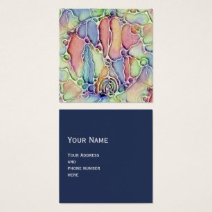 Cartes De Visite Modes de vie - Art neurographique Motif 1