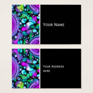 Cartes De Visite Modes de vie - Art Neurographique Motif 2