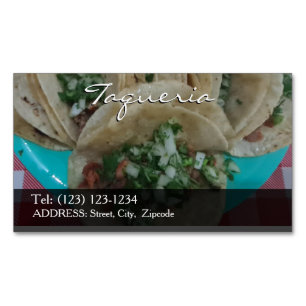 cartes de visite modifiables hamburgers