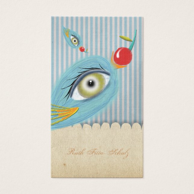 Cartes De Visite Mon bébé oiseau (Devant)