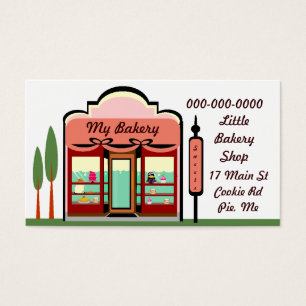CARTES DE VISITE MON MAGASIN DE BOULANGERIE