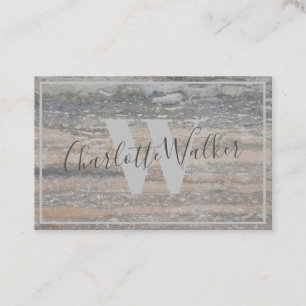Cartes de visite - Monogramme de la veine de Trave