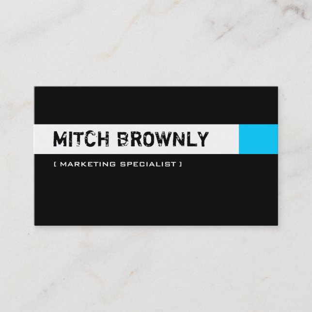Cartes de visite monogrammes (Devant)