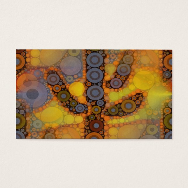 Cartes De Visite Mosaïque du sud-ouest de l'Arizona Saguaro Cactus  (Devant)