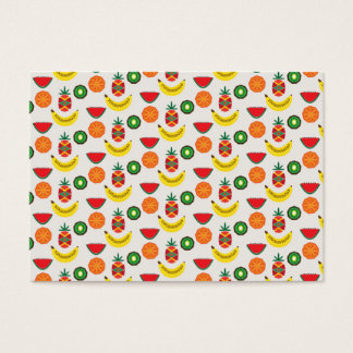 Cartes De Visite motif aux fruits