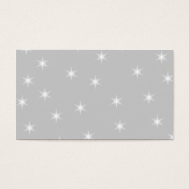 Cartes De Visite Motif blanc et gris clair. (Devant)