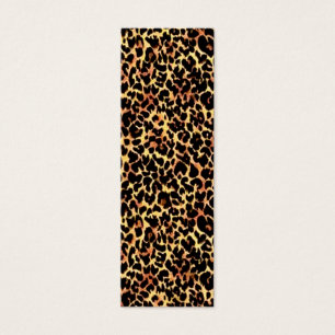 Cartes De Visite Motif Cheetah