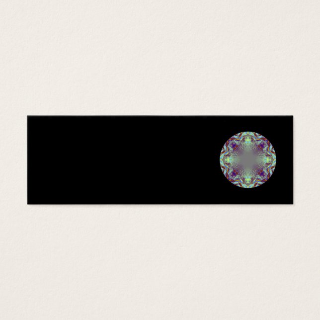 Cartes De Visite Motif coloré. (Devant)