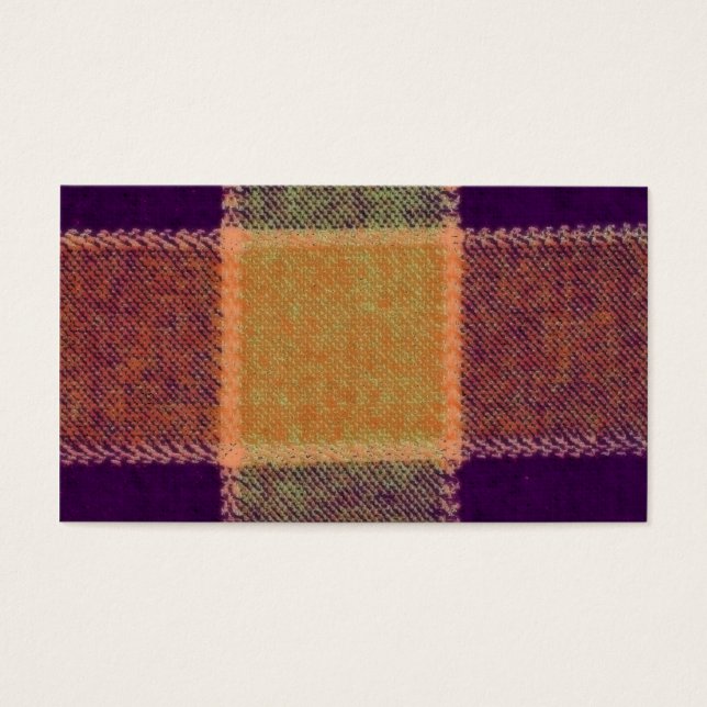 Cartes De Visite Motif confortable et chaud (Devant)