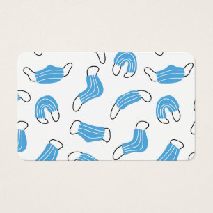 Cartes De Visite motif de masque Médicale
