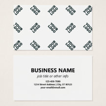 Motif d'image ou de logo d'entreprise alterné | Bl
