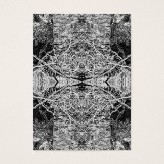 Cartes De Visite Motif gothique noir et blanc.