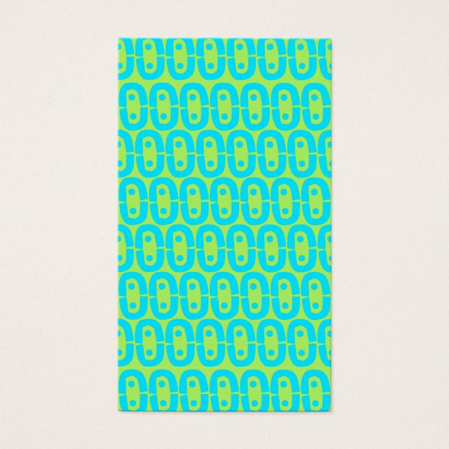 Cartes De Visite motif moderne et coloré (Devant)