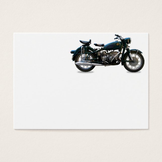 Cartes De Visite Motorcycle (Devant)