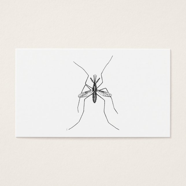 Cartes De Visite Moustique (Devant)