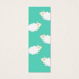 Cartes De Visite Moutons mignons répétant le motif
