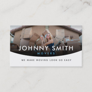 Cartes de visite Movers Slogans