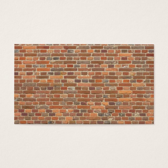 Cartes De Visite mur de briques 2 MF (Devant)
