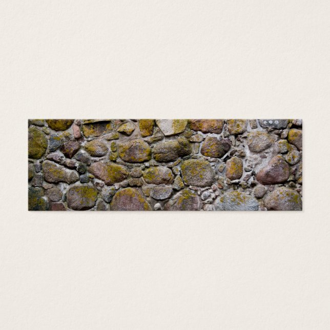 Cartes De Visite Mur en pierre antique (Devant)