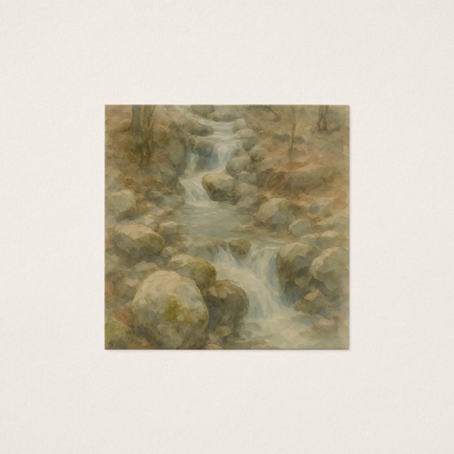 Cartes De Visite Murmures du Ruisseau (Devant)