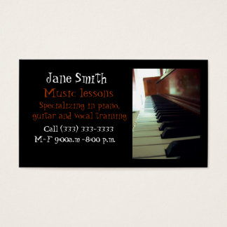 Cartes De Visite Musique