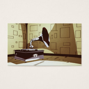 CARTES DE VISITE MUSIQUE VINTAGE