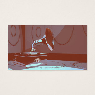 CARTES DE VISITE MUSIQUE VINTAGE