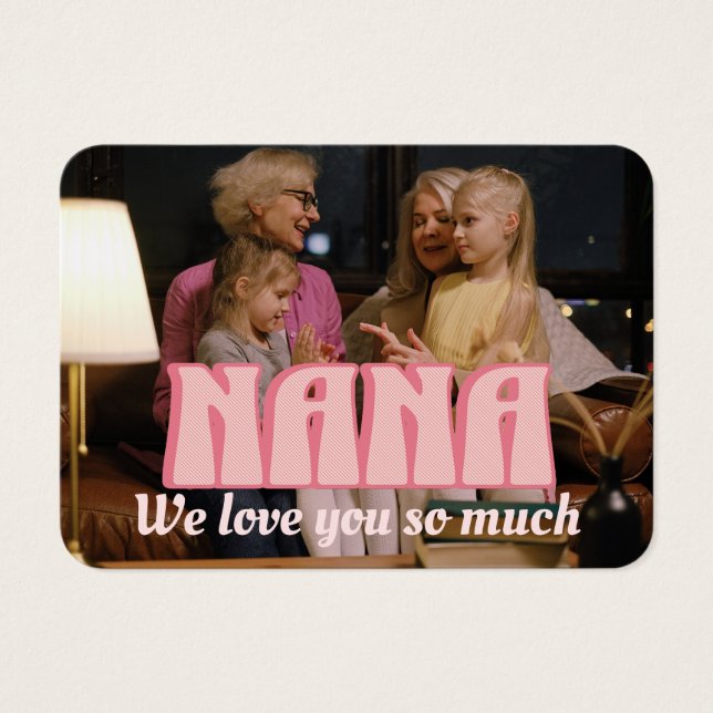 Cartes De Visite NANA - Nous vous aimons tant (Devant)