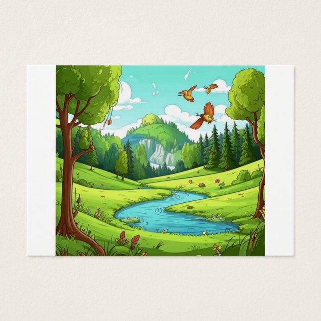 Cartes De Visite Nature 15. (Devant)