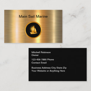 Cartes de visite nautiques marines classe